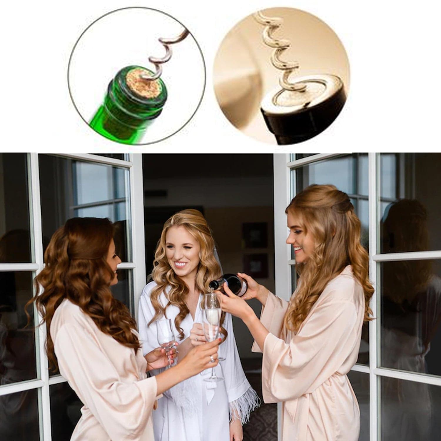 Waiter Wine Corkscrew Bottle Beer Cap Opener for Restaurants Bar Home thumbnail 6