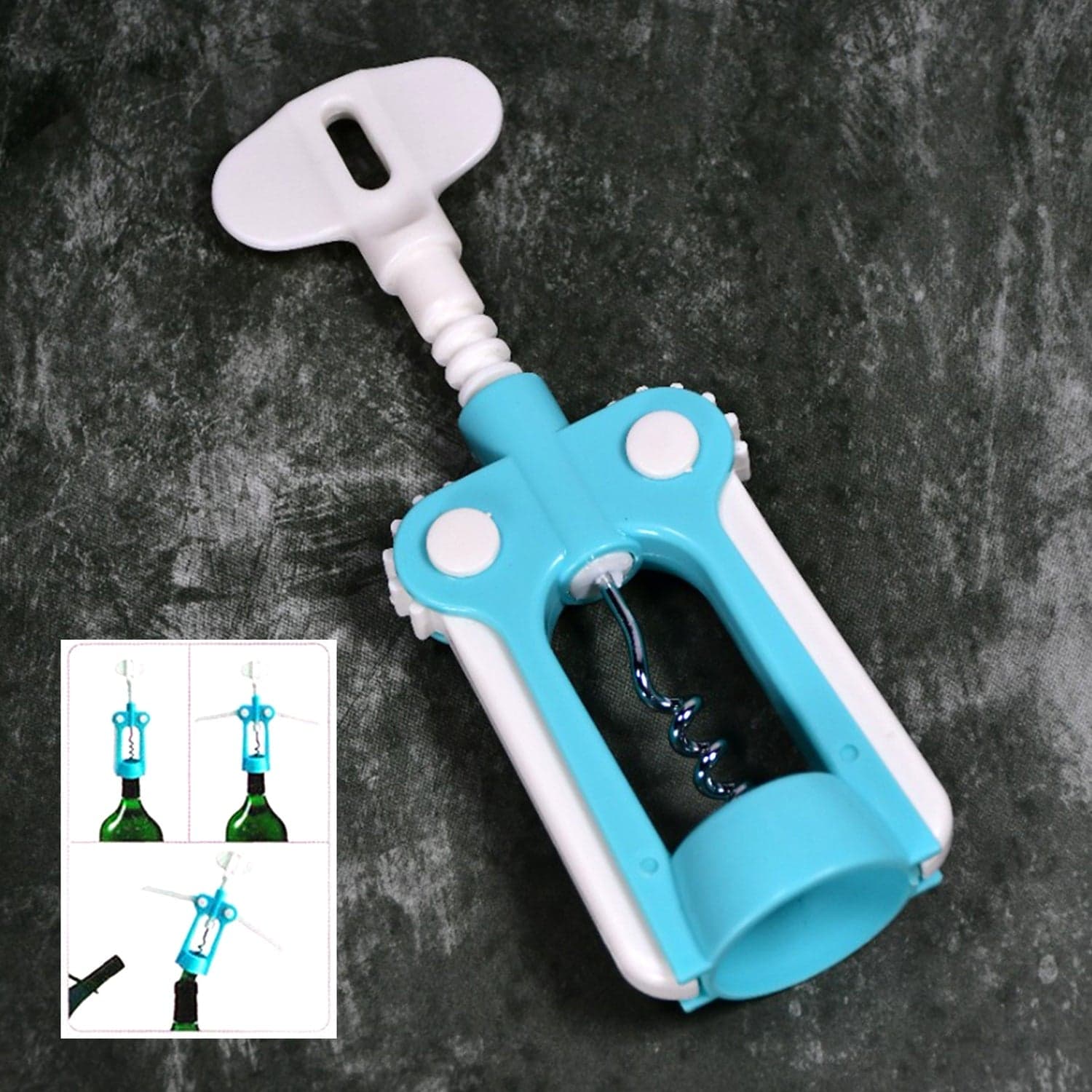 Waiter Wine Corkscrew Bottle Beer Cap Opener for Restaurants Bar Home thumbnail 7