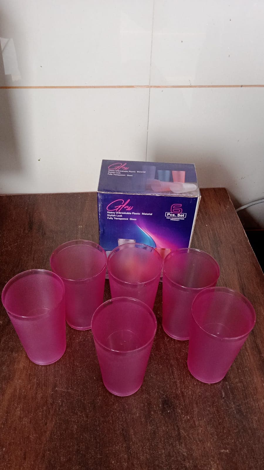 Large Glass Set of Ideal for Kitchens & Offices, Perfect for Water & Beverages (6-Piece) thumbnail 9