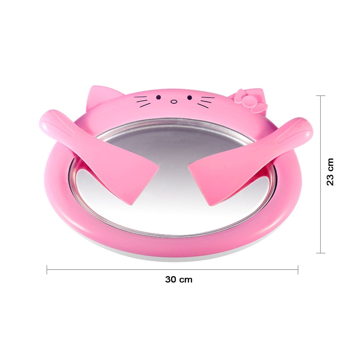 Ice-Frying Machine, Mini Ice Machine For Summer With Cartoon Design Home Fried Ice Cream Machine thumbnail 5