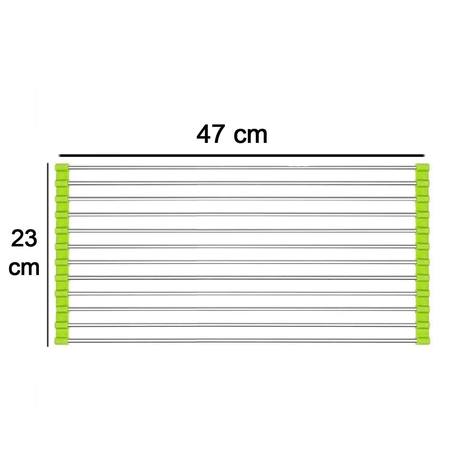 FOLDABLE DRAIN RACK KITCHEN SINK ROLL UP DISH DRYING RACK PORTABLE DISH RACK thumbnail 8