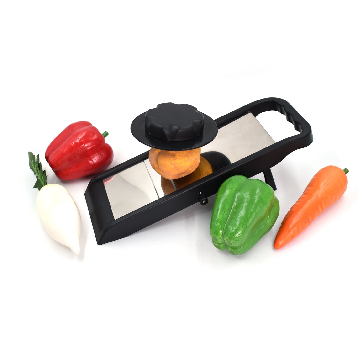Adjustable Multipurpose Potato / Onion Slicer and Grater thumbnail 10