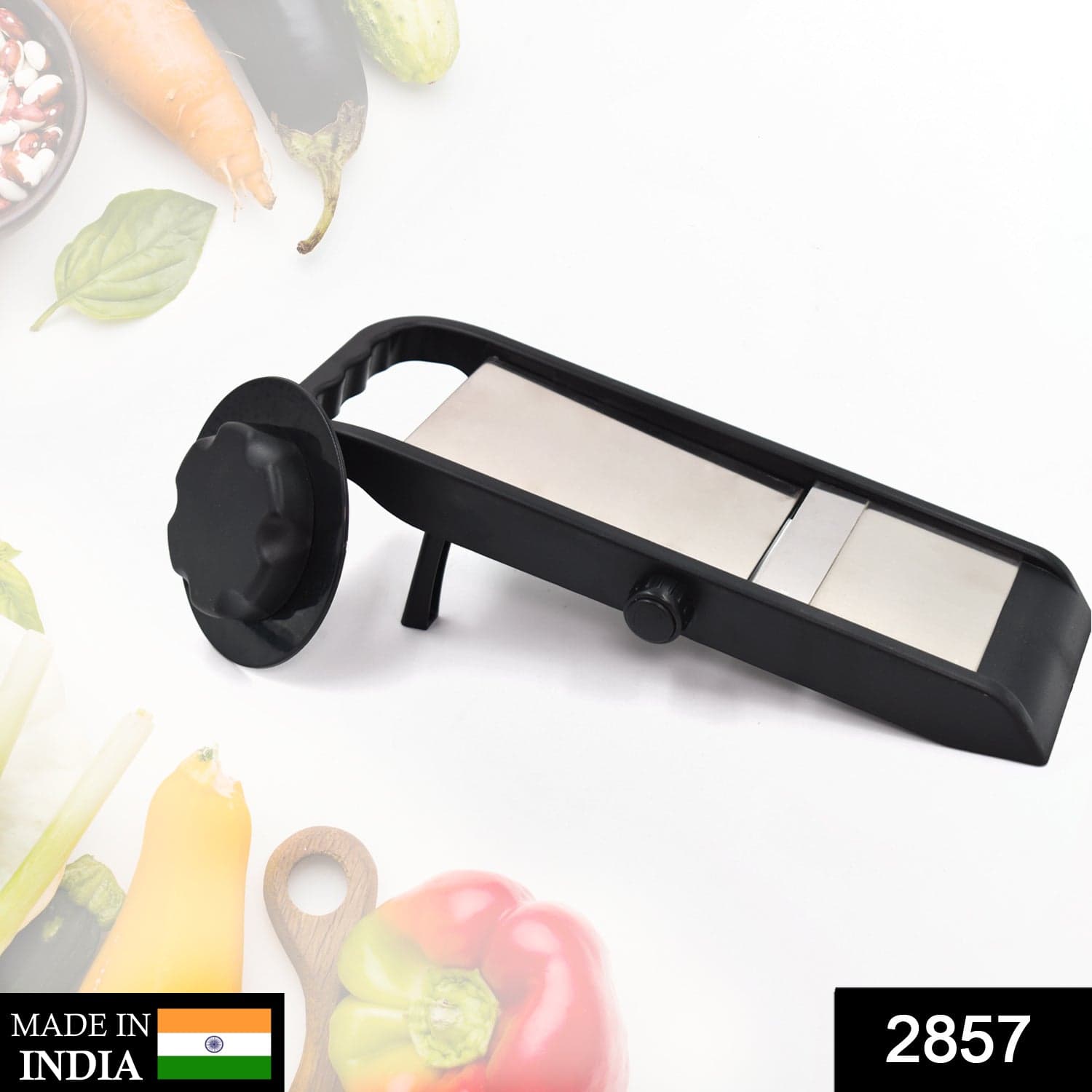 Adjustable Multipurpose Potato / Onion Slicer and Grater thumbnail 2