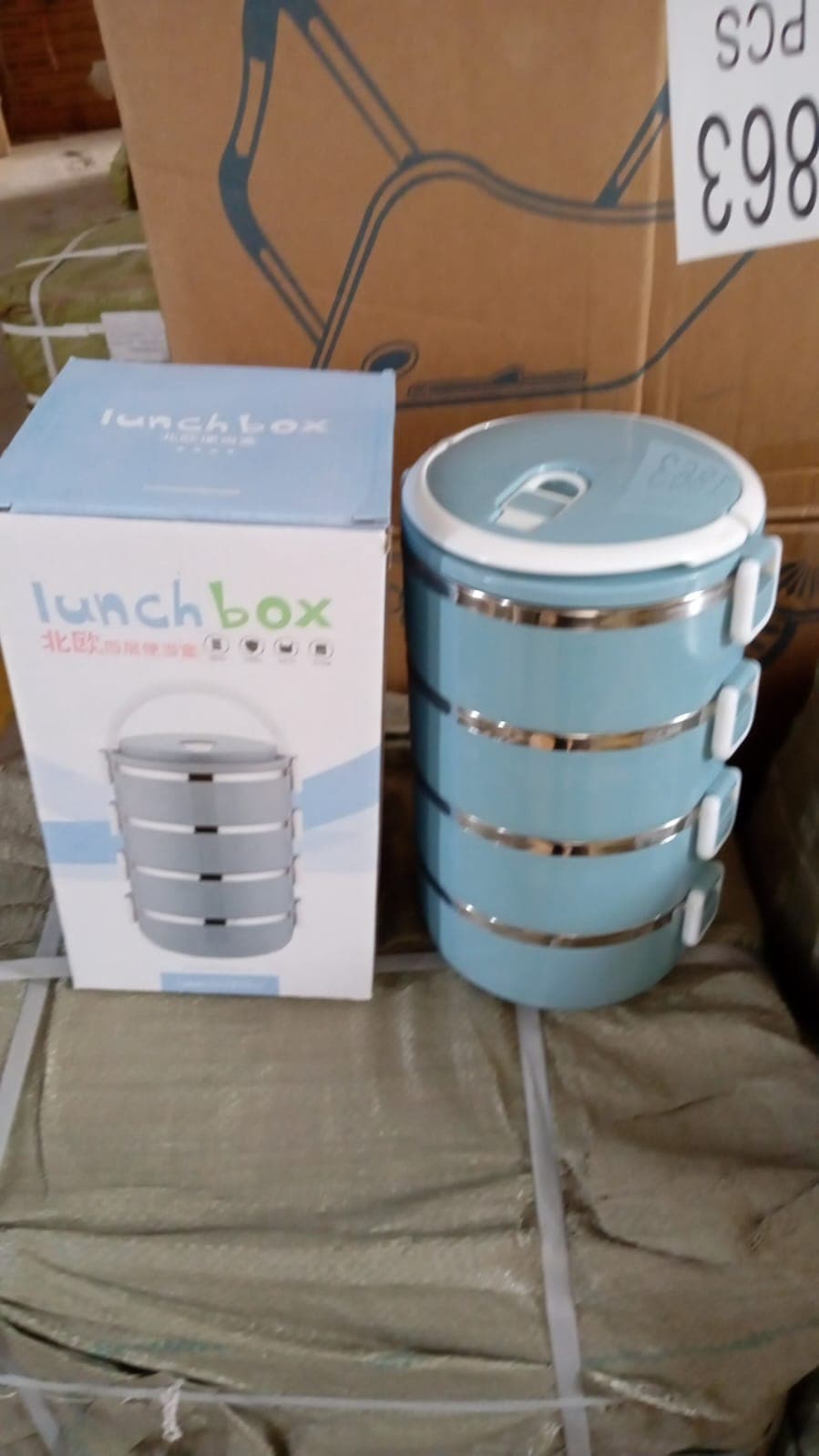 Multi Layer Stainless Steel Hot Lunch Box (4 Layer) thumbnail 12