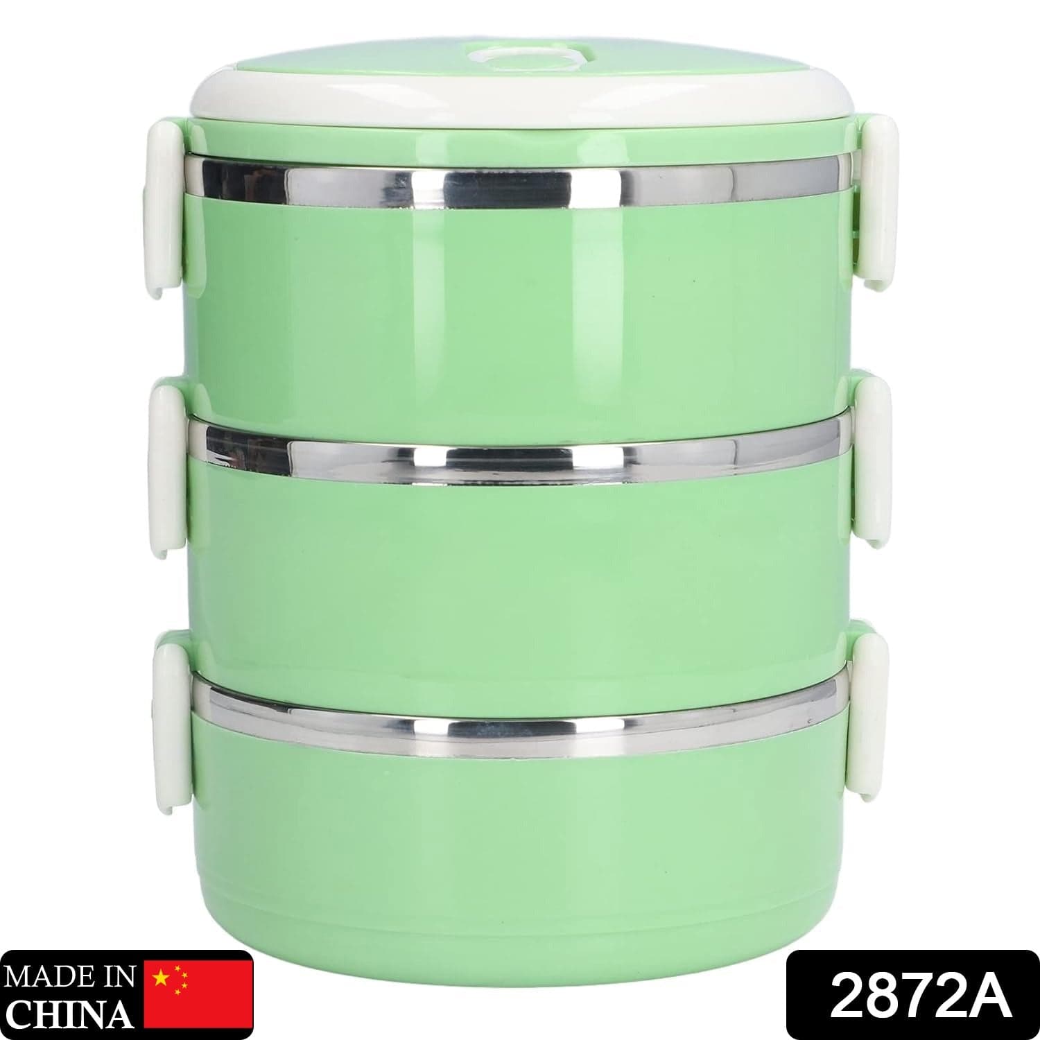 3 Layer Doraemon Lunch Box Tiffin High Quality Steel Lunch Box 3 Layer Tiffin For School  thumbnail 2
