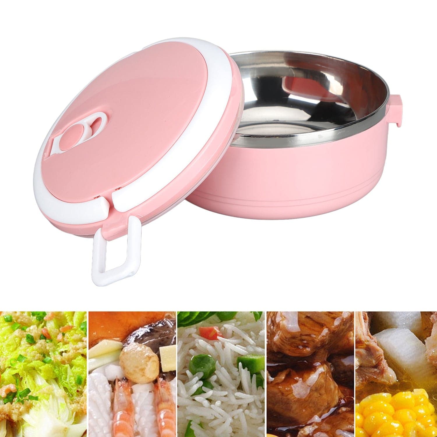 Multi Layer Stainless Steel Hot Lunch Box (1 Layer) thumbnail 10