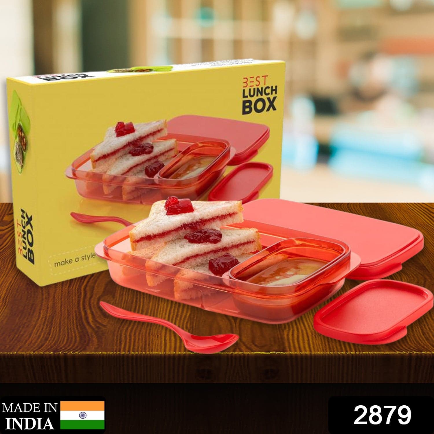 Seal Rectangular 2 Containers Lunch Box thumbnail 4