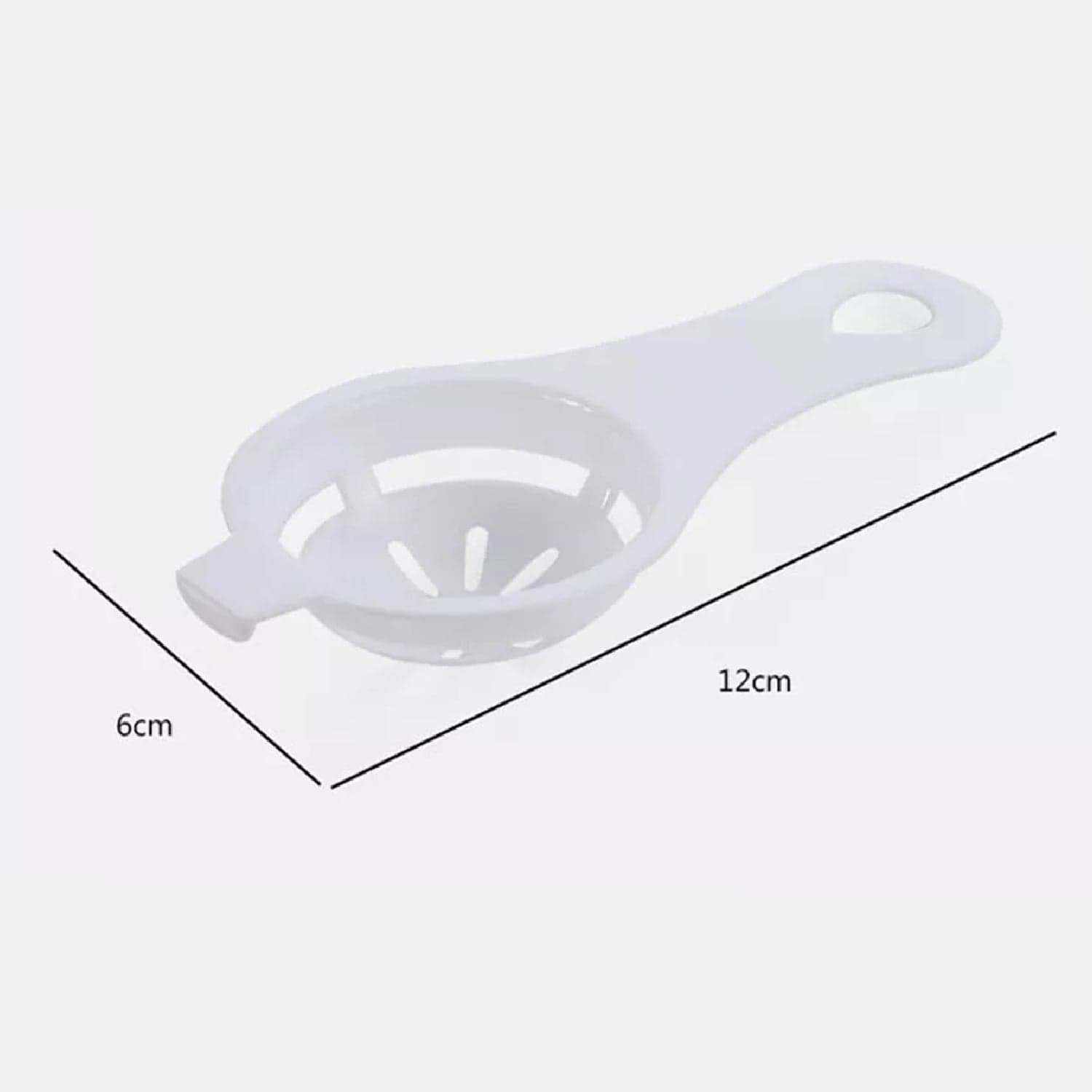 Egg Yolk Separator, Egg White Yolk Filter Separator, Egg Strainer Spoon Filter Egg Divider thumbnail 6