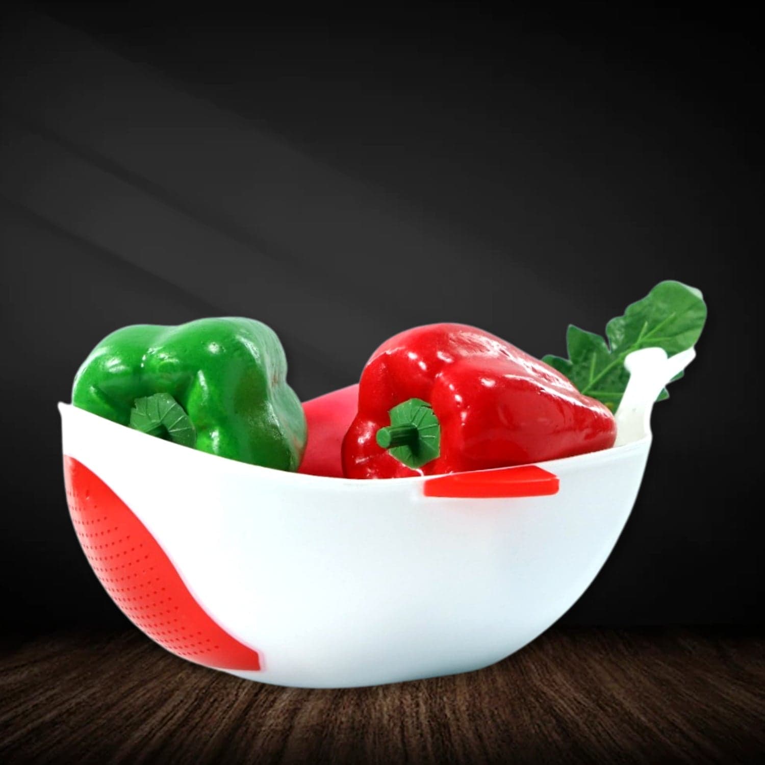 Plastic Rice Pulses Fruits Vegetable Noodles Pasta Washing Bowl and Strainer thumbnail 6