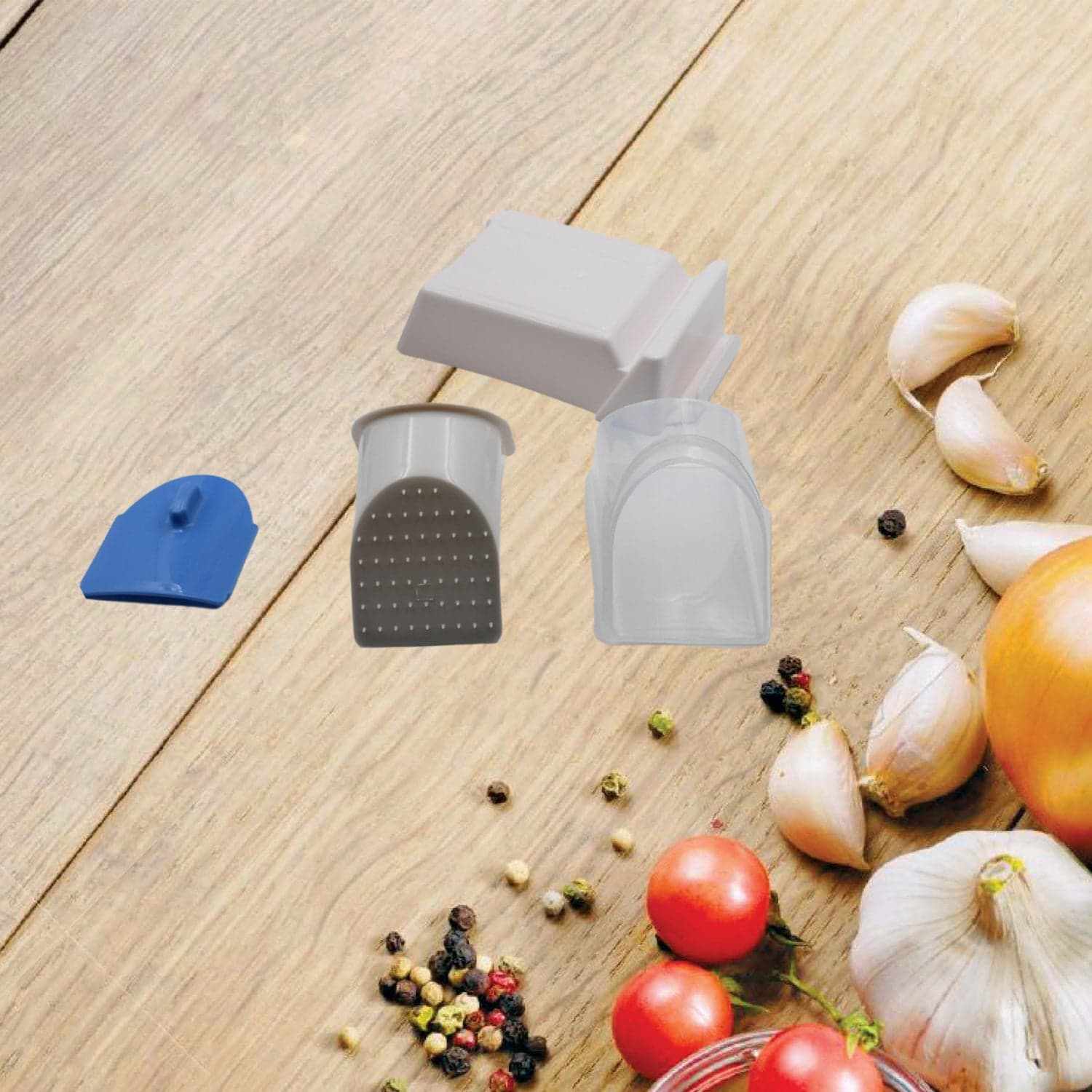 Multi-Function Time Saving Vegetable Slicer Cutter + Julienne 5-In-1 Food Vegetable Potato Chopper thumbnail 3