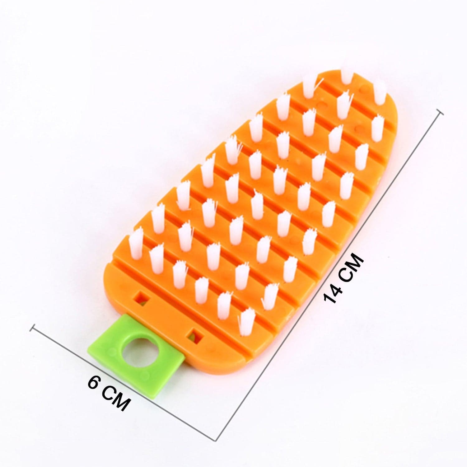 Vegetable Scrubbing Brush, Vegetable Scrubber Non for Toxic Fruit Brush Carrot Shape Vegetable Brush For Potato For Vegetable thumbnail 5