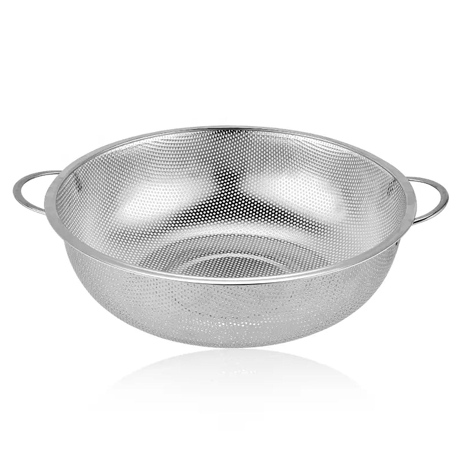 Stainless Steel Rice Vegetables Washing Bowl Strainer Collapsible Strainer. thumbnail 5