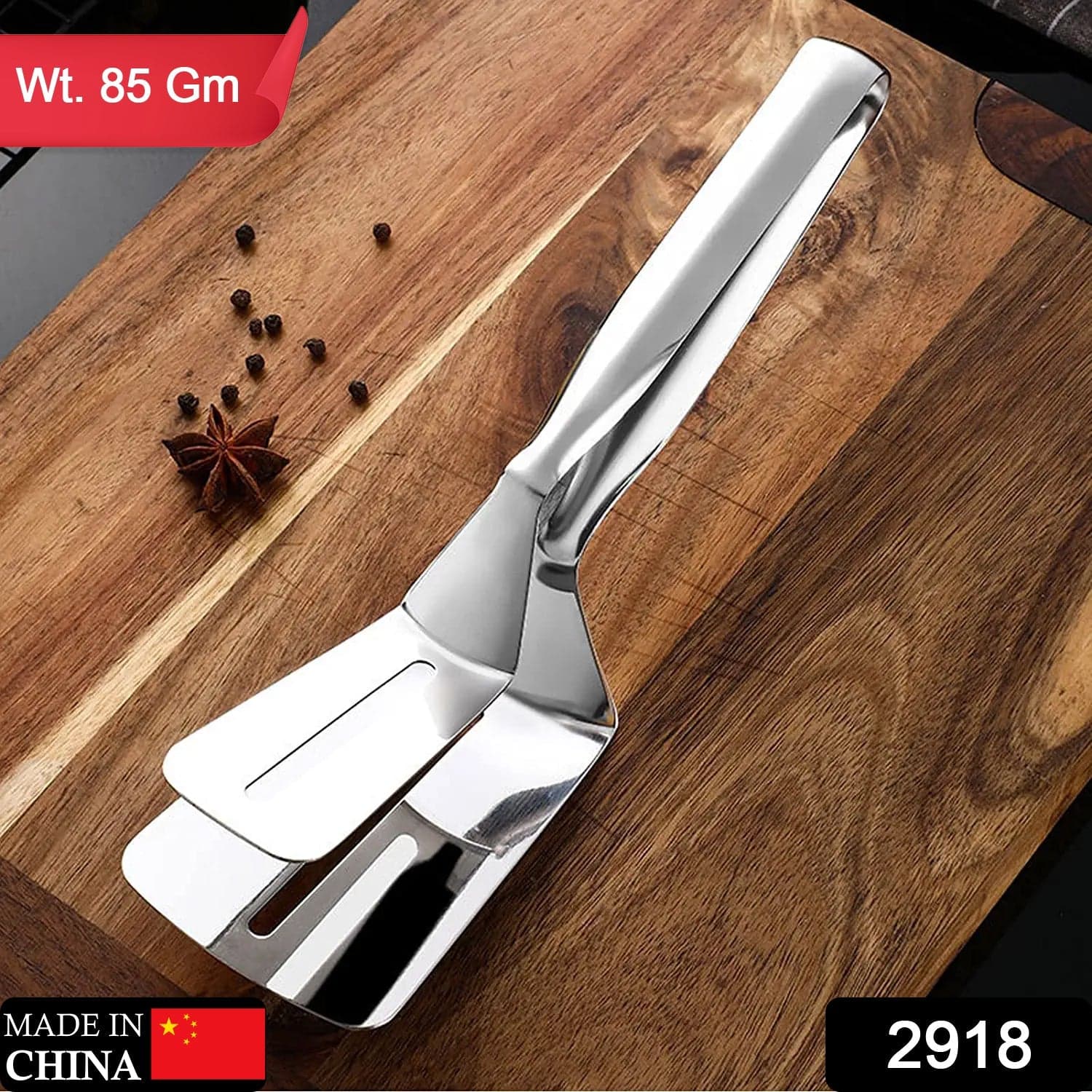 Multifunction Stainless Steel Cooking Tong for Frying & BBQ thumbnail 2
