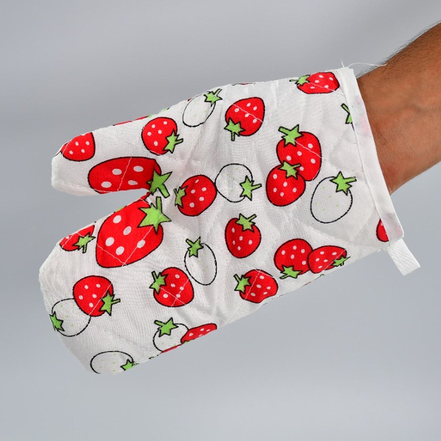 Designer Multicoloured Oven Mitt and Pot Holder thumbnail 3