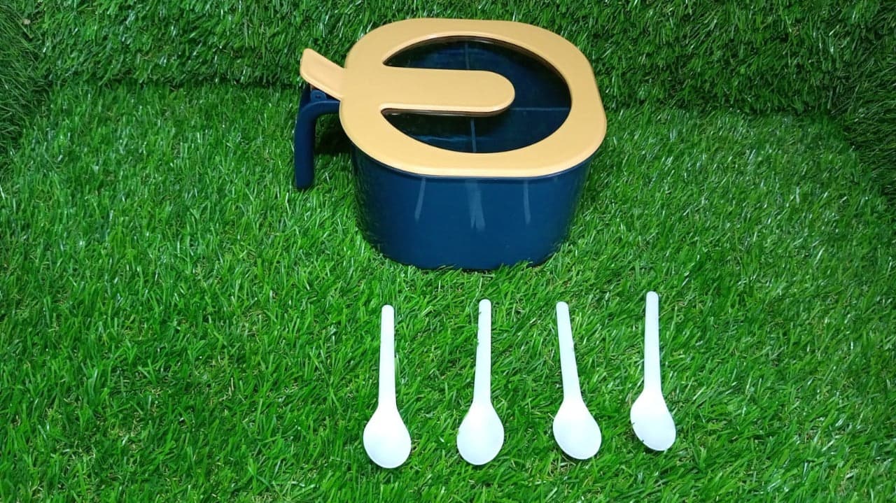 Four Grid Spice Storage Seasoning Box thumbnail 8