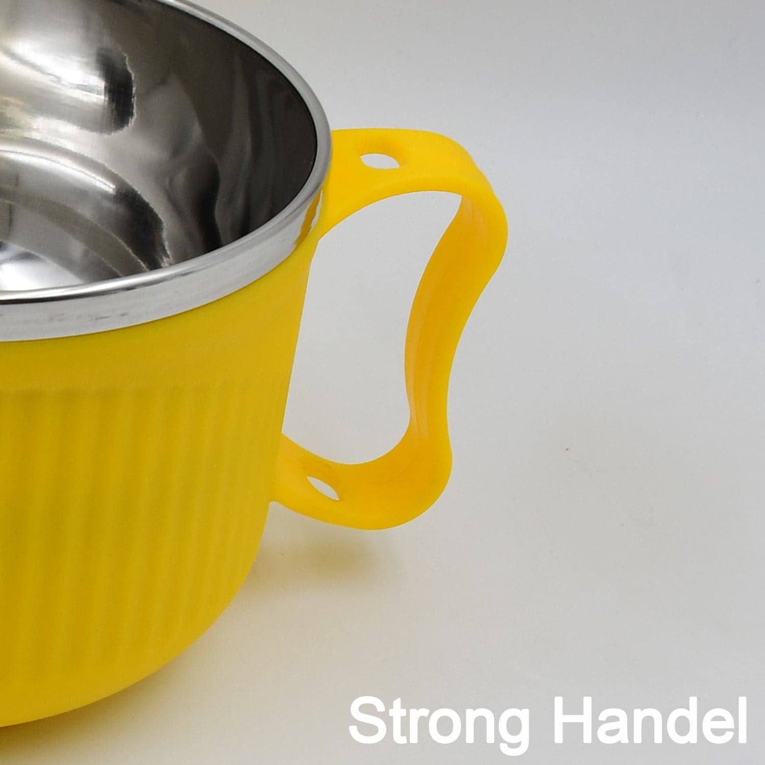 Safe Double-Layer Maggie Bowl With Lid & Handle Of Versatile Bowl For Cereals thumbnail 3