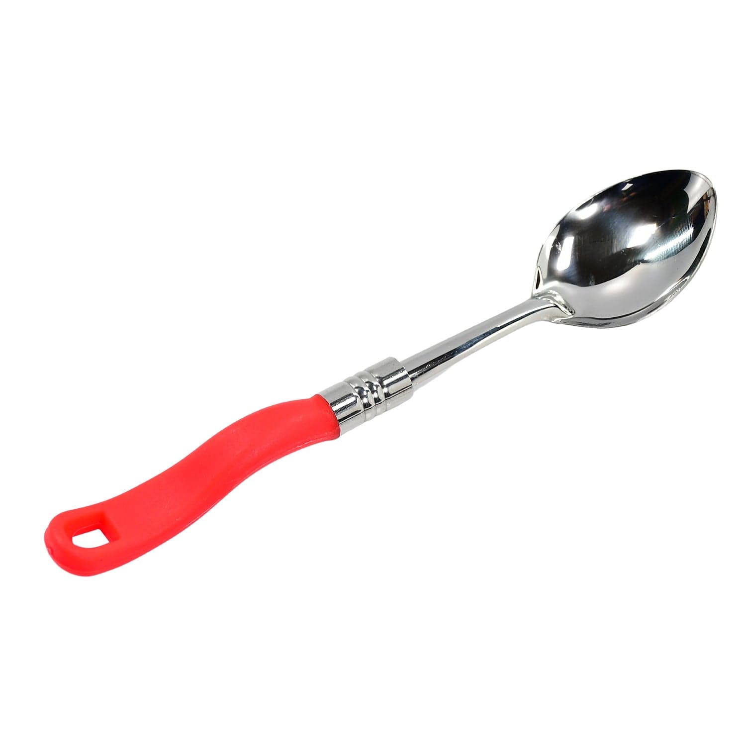 Stainless Steel Serving Spoon with plastic handle thumbnail 5