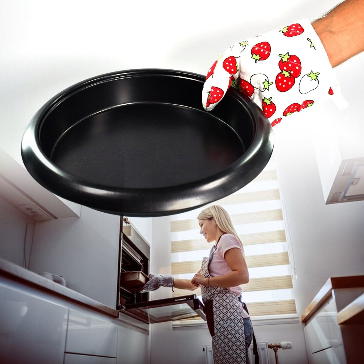 4pc kitchen tools 1pc spatula brush 1pc oven glove 1pc egg yolk separator and paper cup set of 25pcs thumbnail 5