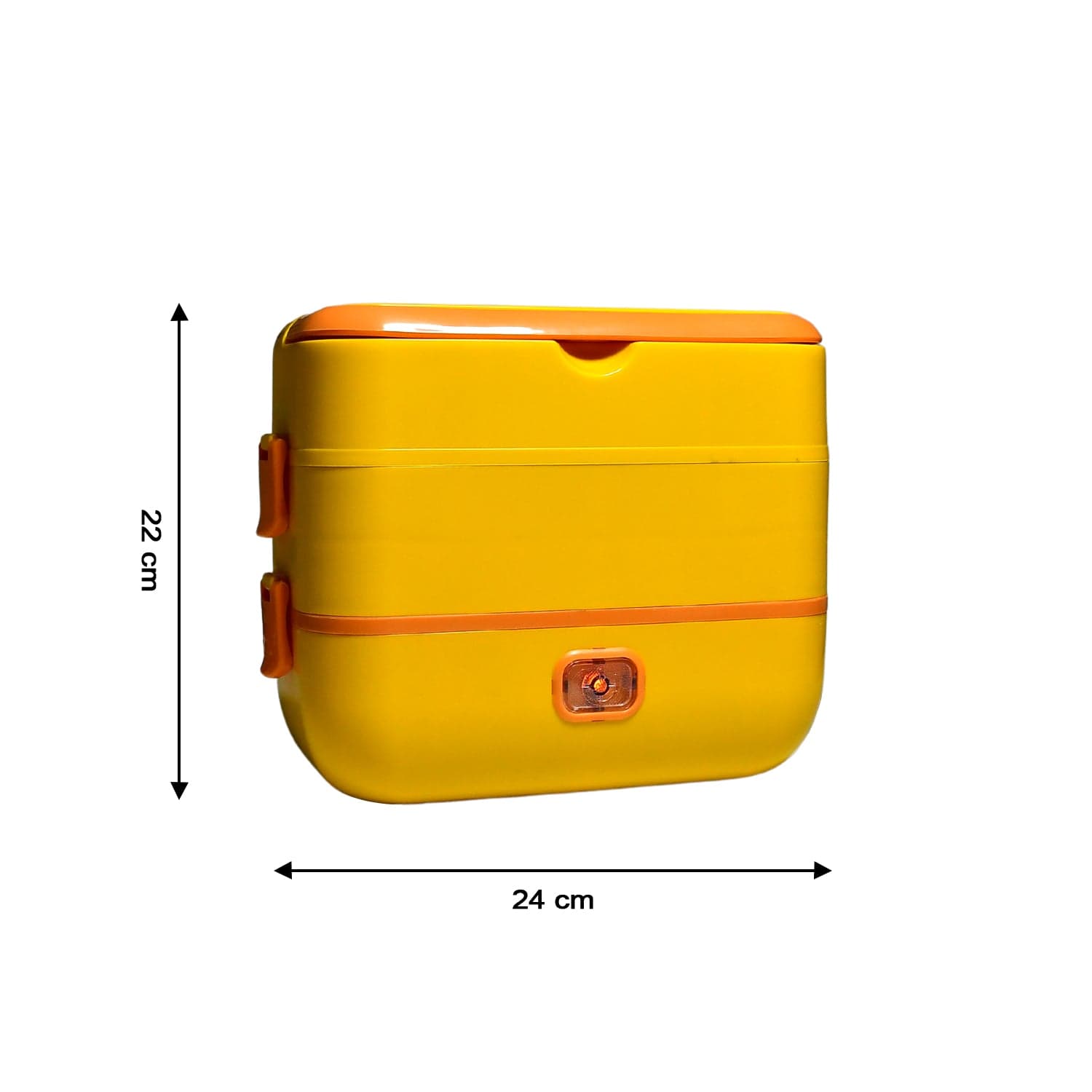 2Layer Electric Lunch Box For Office, Portable Lunch Warmer With Removable 4 Stainless Steel Container. thumbnail 5