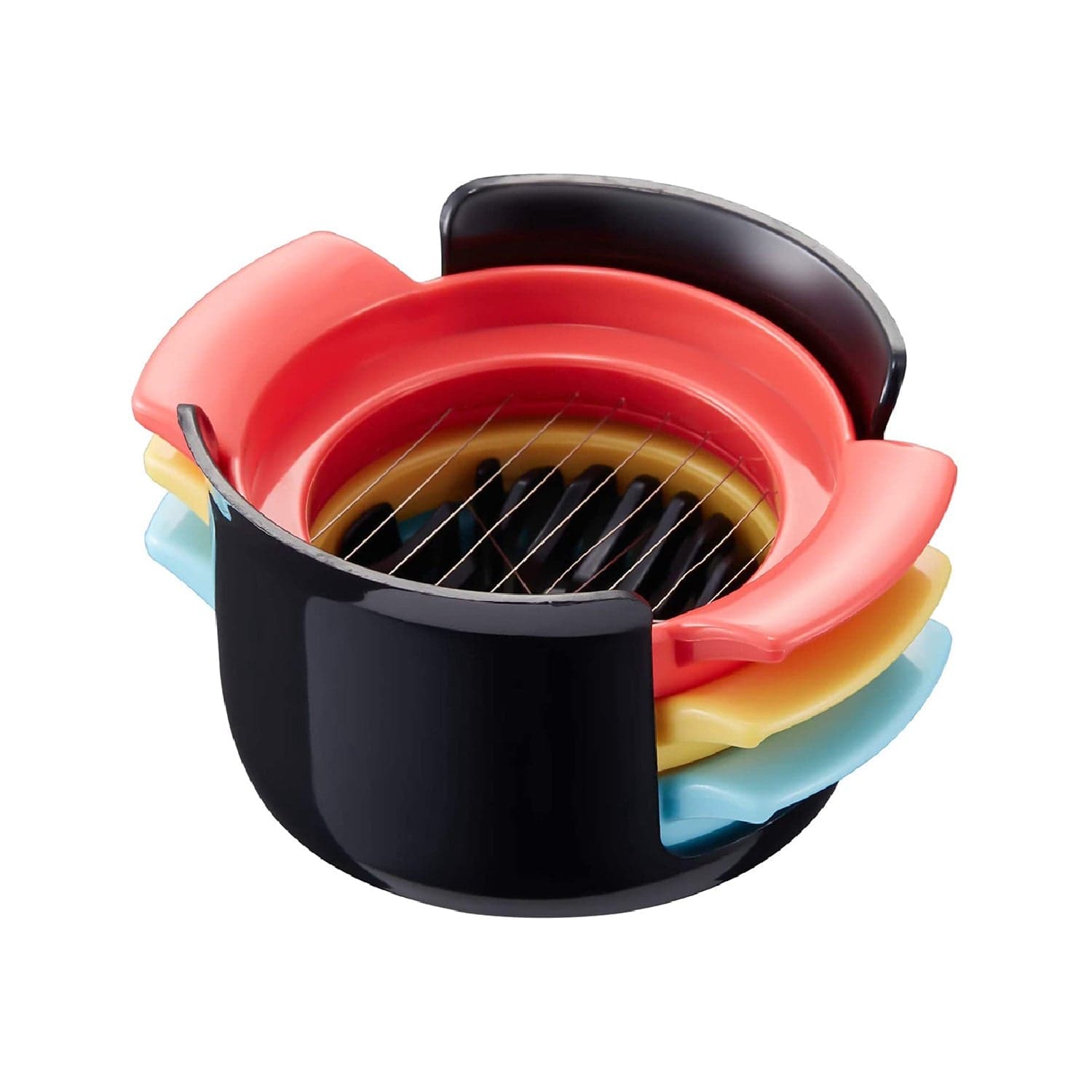 Multifunctional 3-in-1 Egg Cutter - Stainless Steel Slicing Tool with Durable Wires thumbnail 7