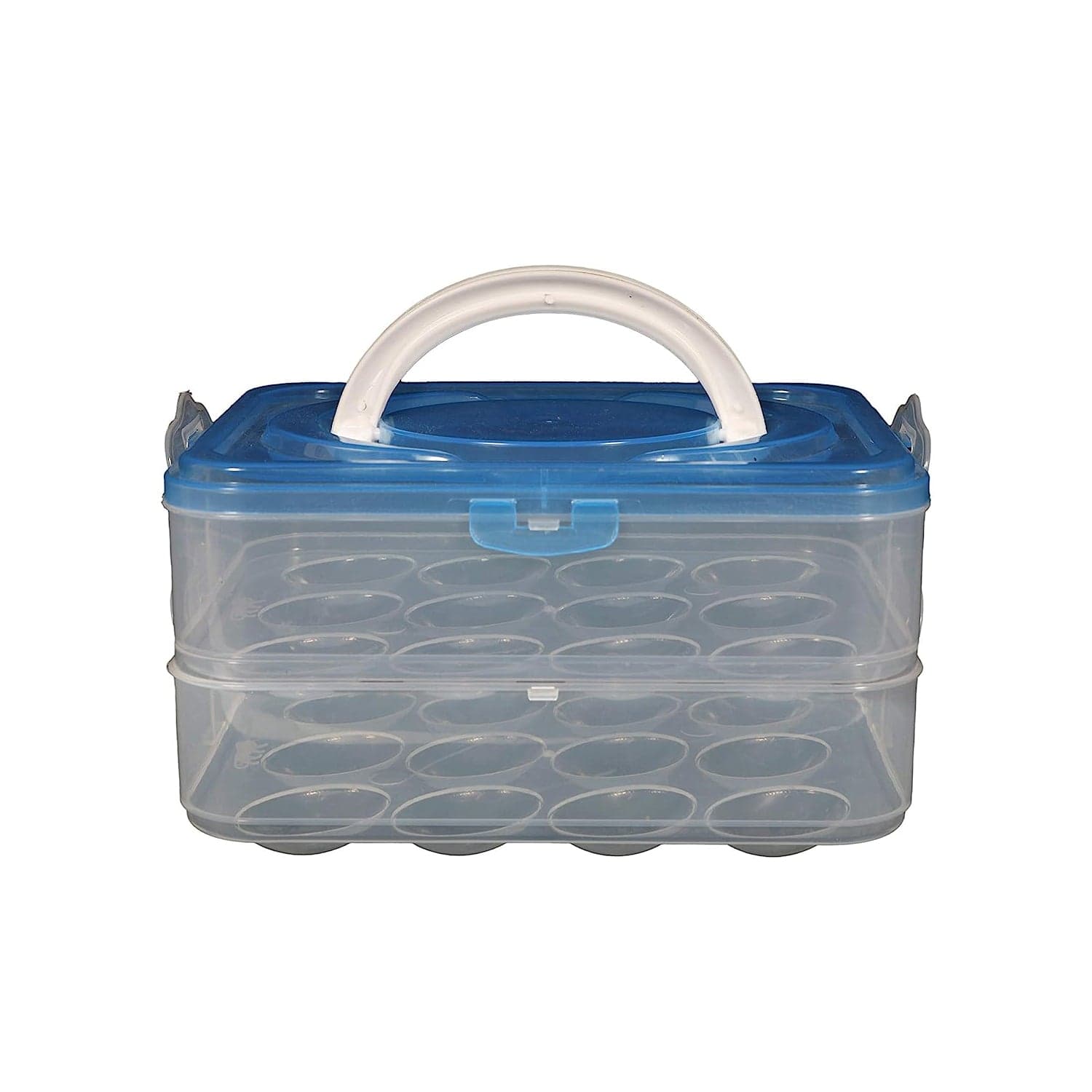 Double Layer Premium 48 Grid Egg Storage Box for Egg Storage Container thumbnail 5