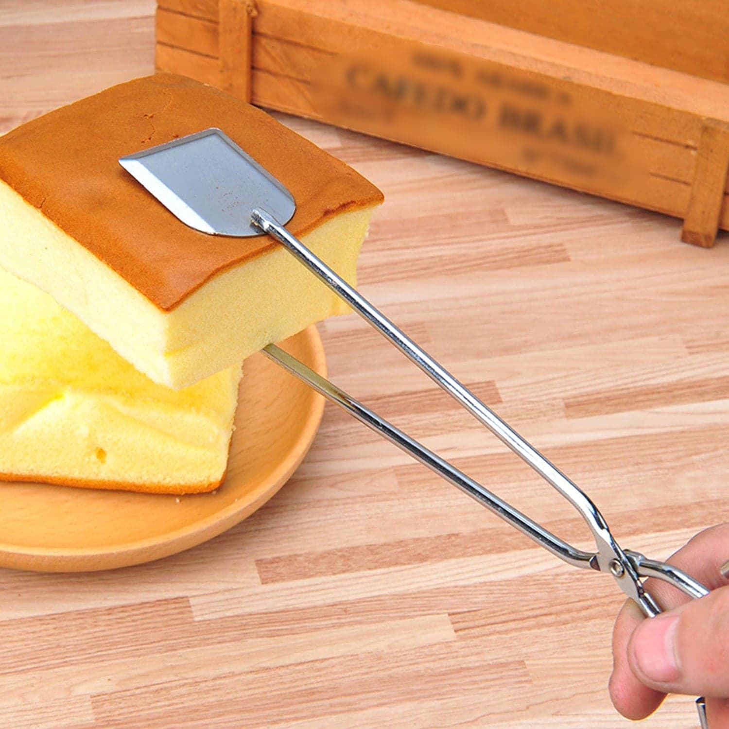 HANDLE COOKING TONG, SALAD TONG, BUFFET BARBECUE CLIP thumbnail 1