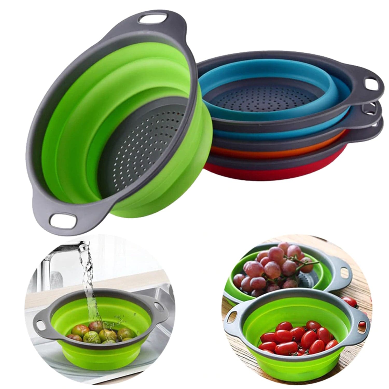 Round Small Silicone Strainer Widely Used In All Kinds Of Household thumbnail 8