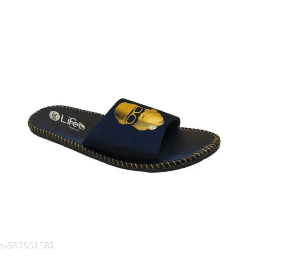 LifeO-Men's Synthetic Leather Flip Flip thumbnail 3