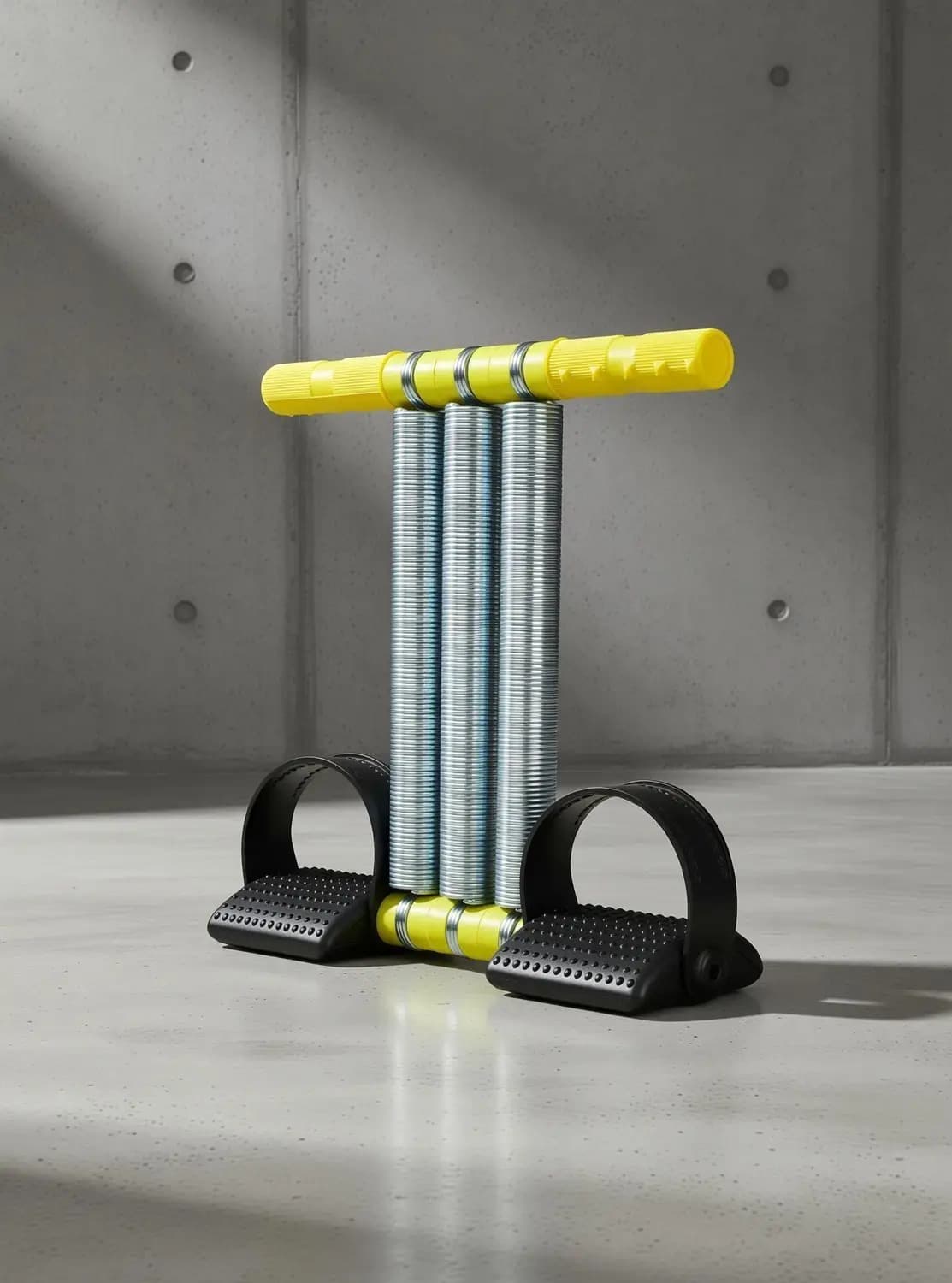 Heavy Duty Spring Tummy Trimmer With Pedals – Full Body Resistance Exerciser For Home Workout thumbnail 3