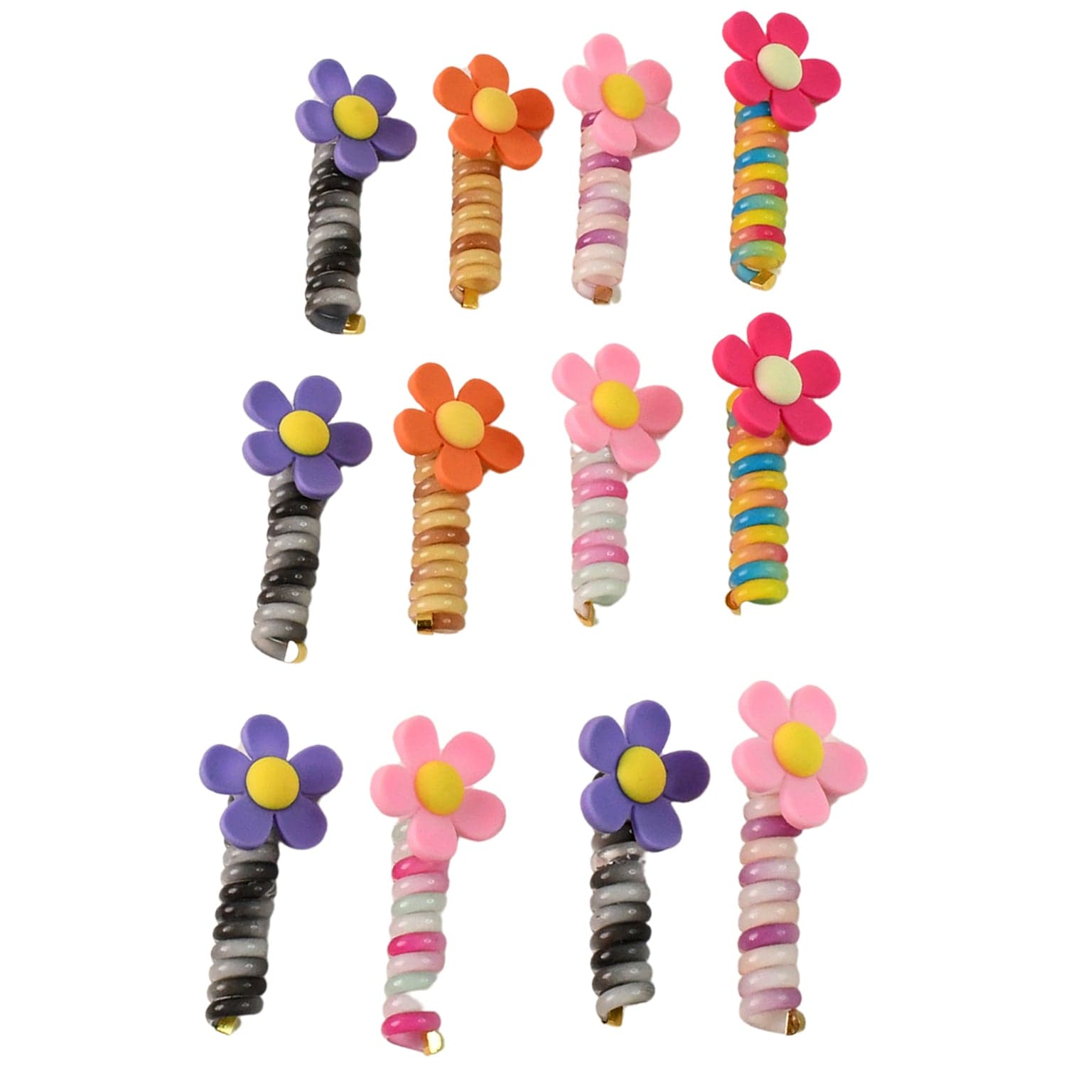Colourful Telephone Wire Hairbands (1 pc / Mix Design), Hair accessories thumbnail 5