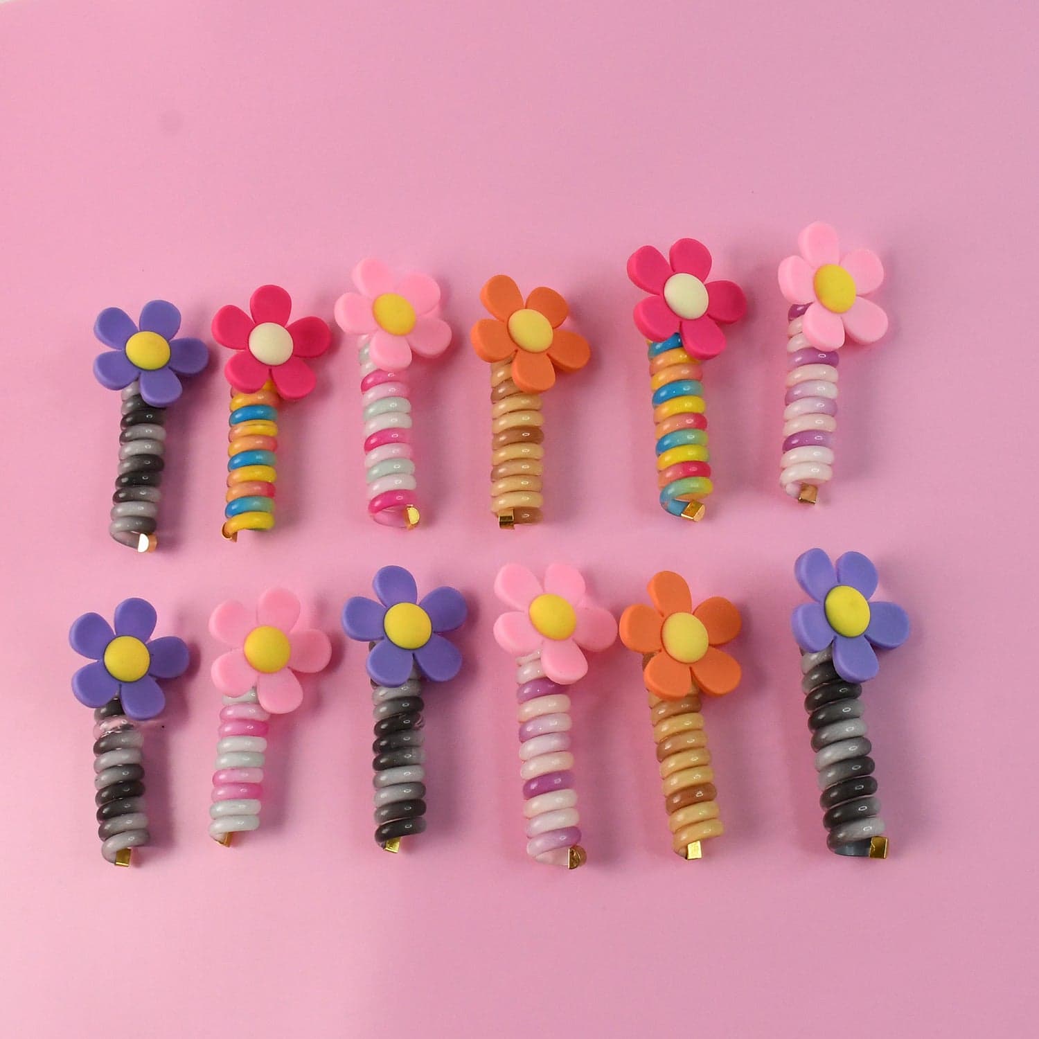Colourful Telephone Wire Hairbands (1 pc / Mix Design), Hair accessories thumbnail 6