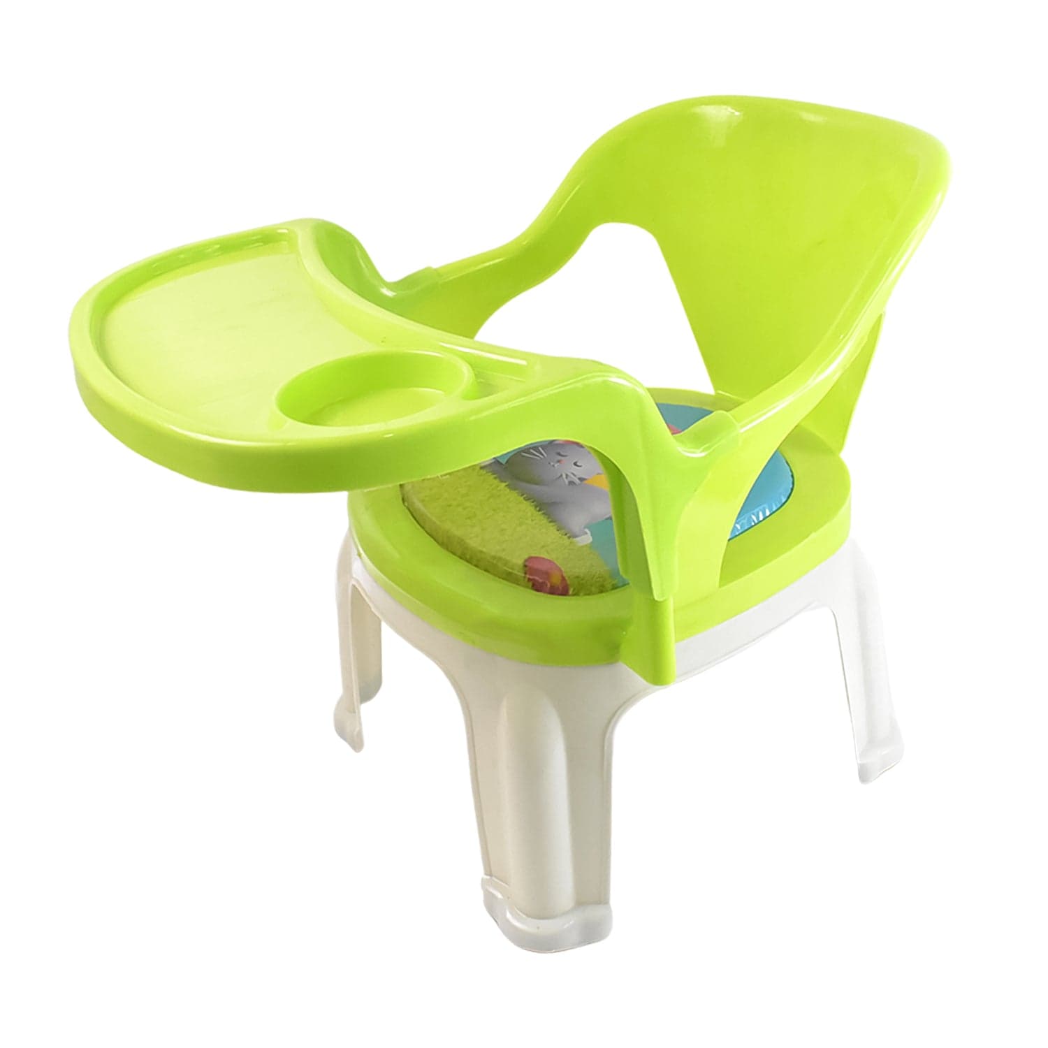 Baby Chair, With Tray Strong And Durable Plastic Chair For Kids/Plastic School Study Chair/Feeding Chair For Kids, Portable High Chair For Kids thumbnail 5