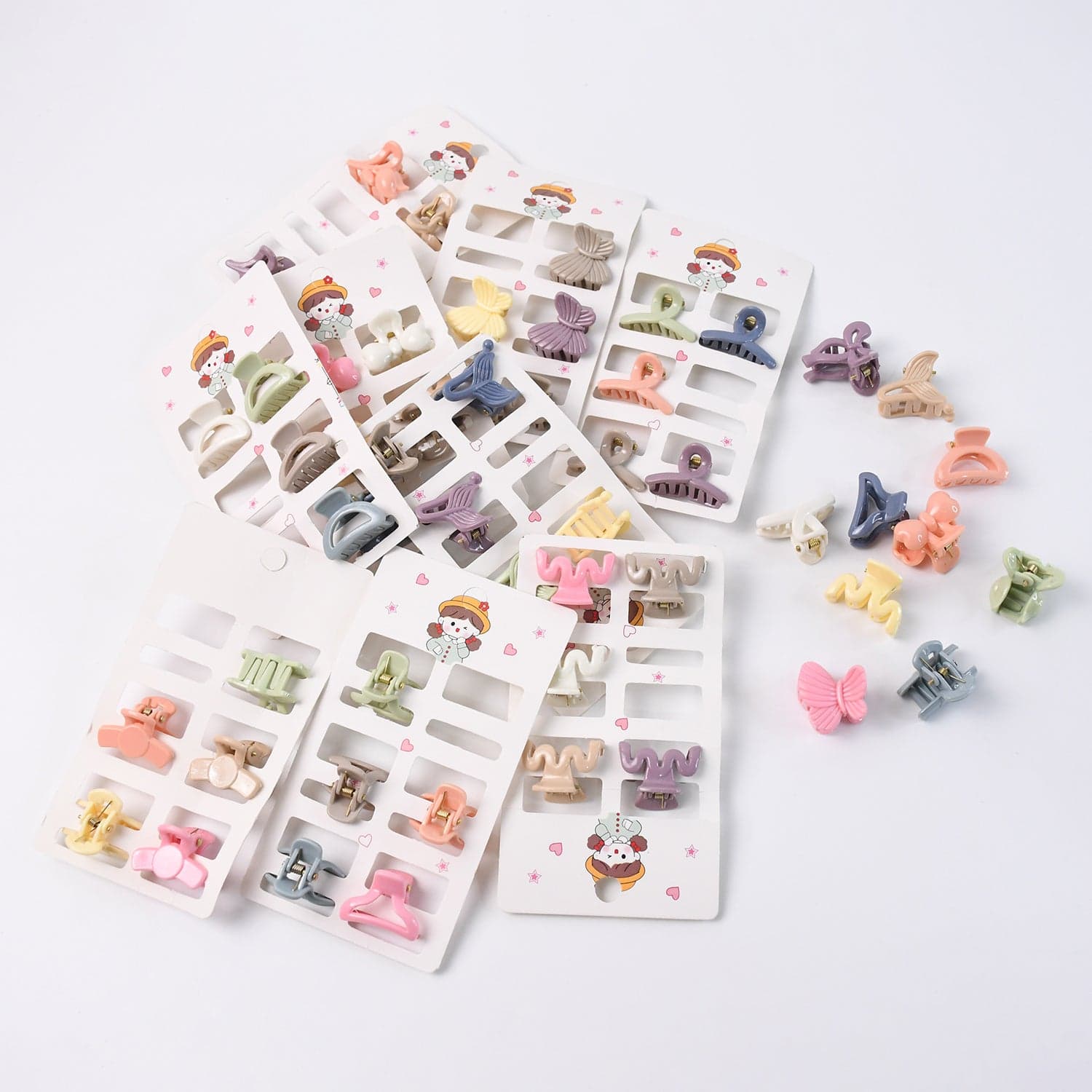 Hair Clips for Girls Kids Hair Accessories (6 Pcs Set), Hair accessories (Mix Design) thumbnail 5