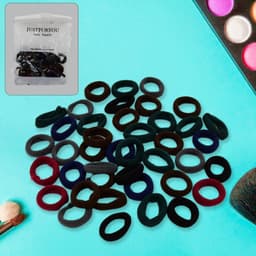Small Ponytail Holder Bands For Hair Rubber Bands (Pack Of 50 / Multicolour)