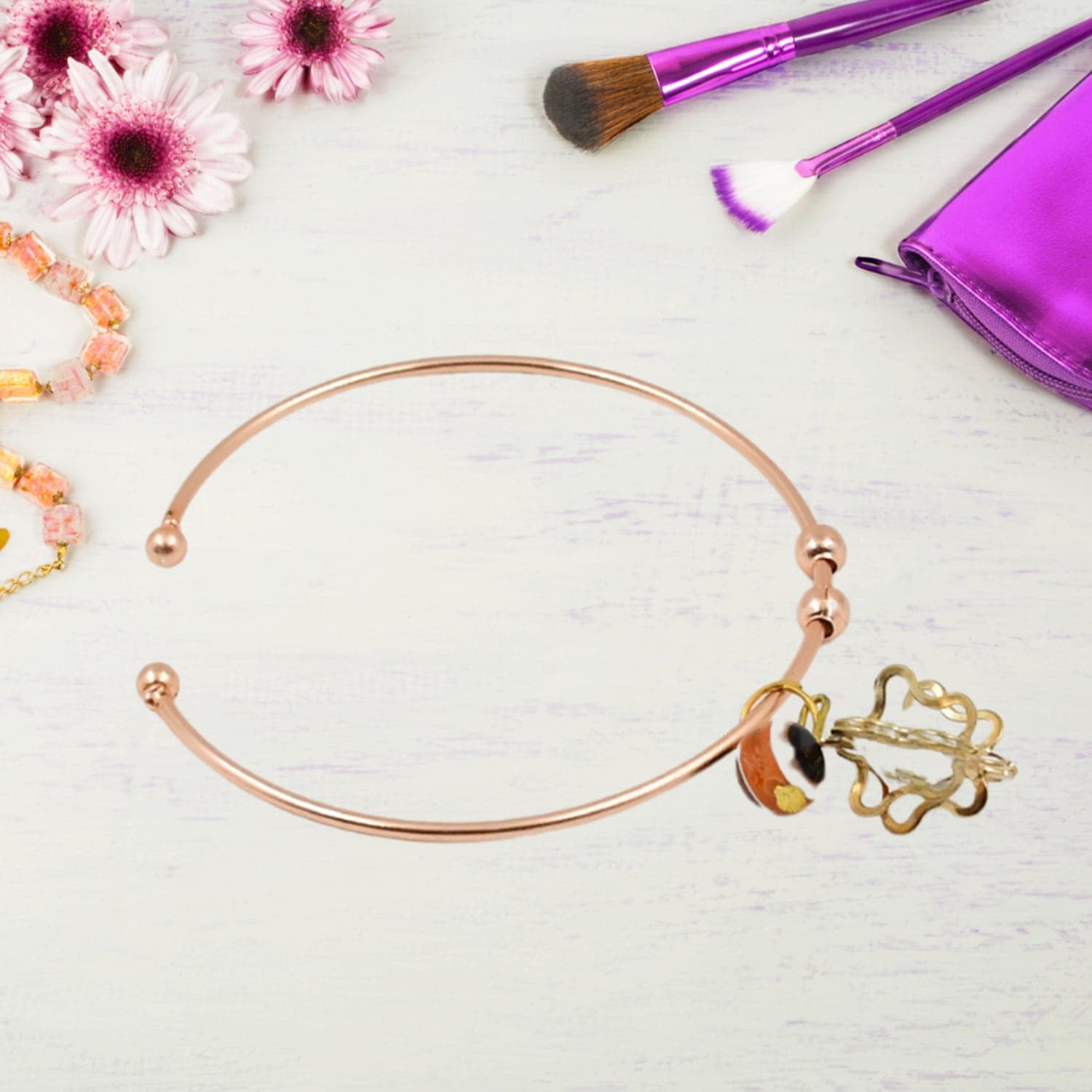Charm Bracelet, Kada Bracelet (1 Pc / Mix design) thumbnail 3