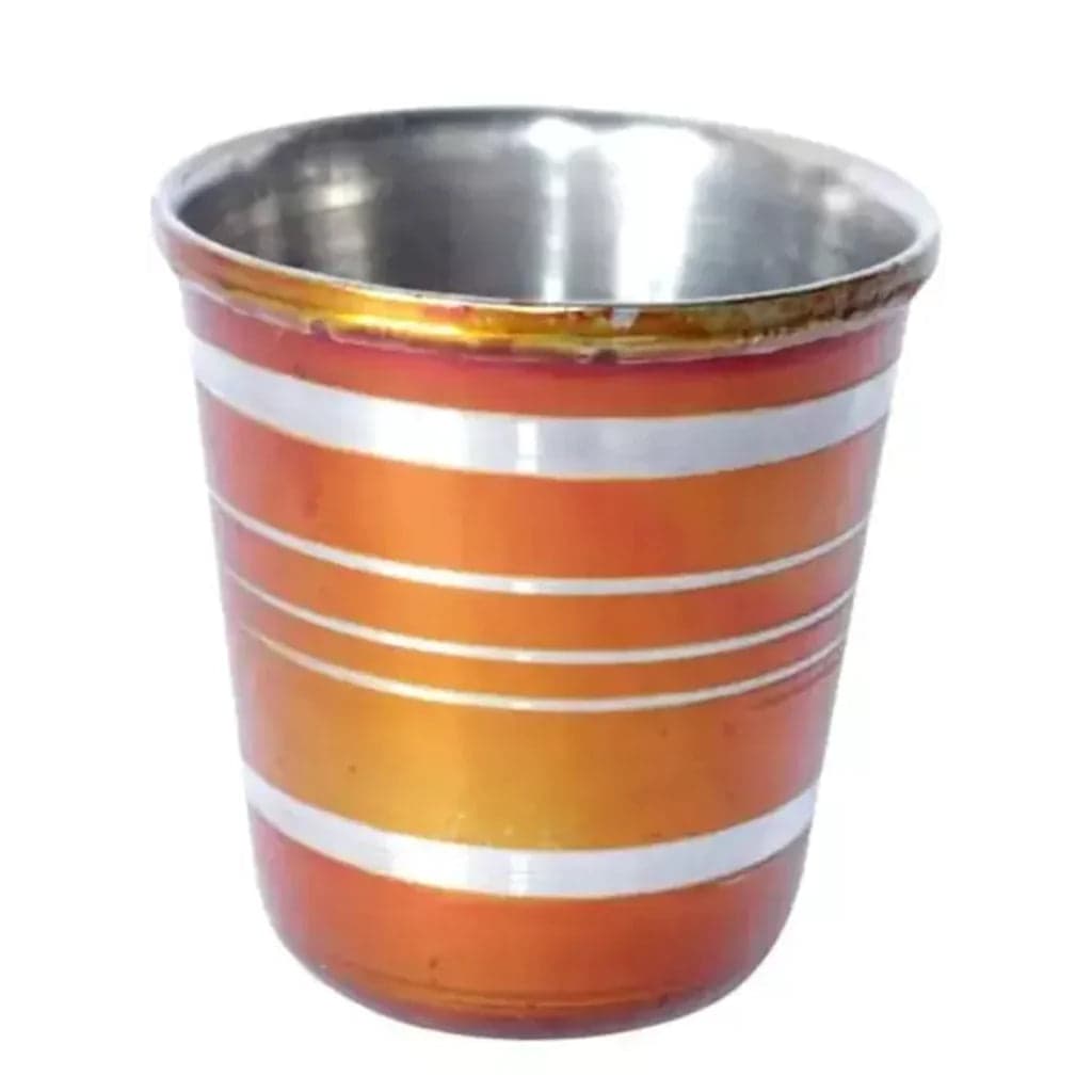 Stainless Steel Glass With Bell Sound For Kids Boys And Girls Glass Set Water/Juice Glass thumbnail 5