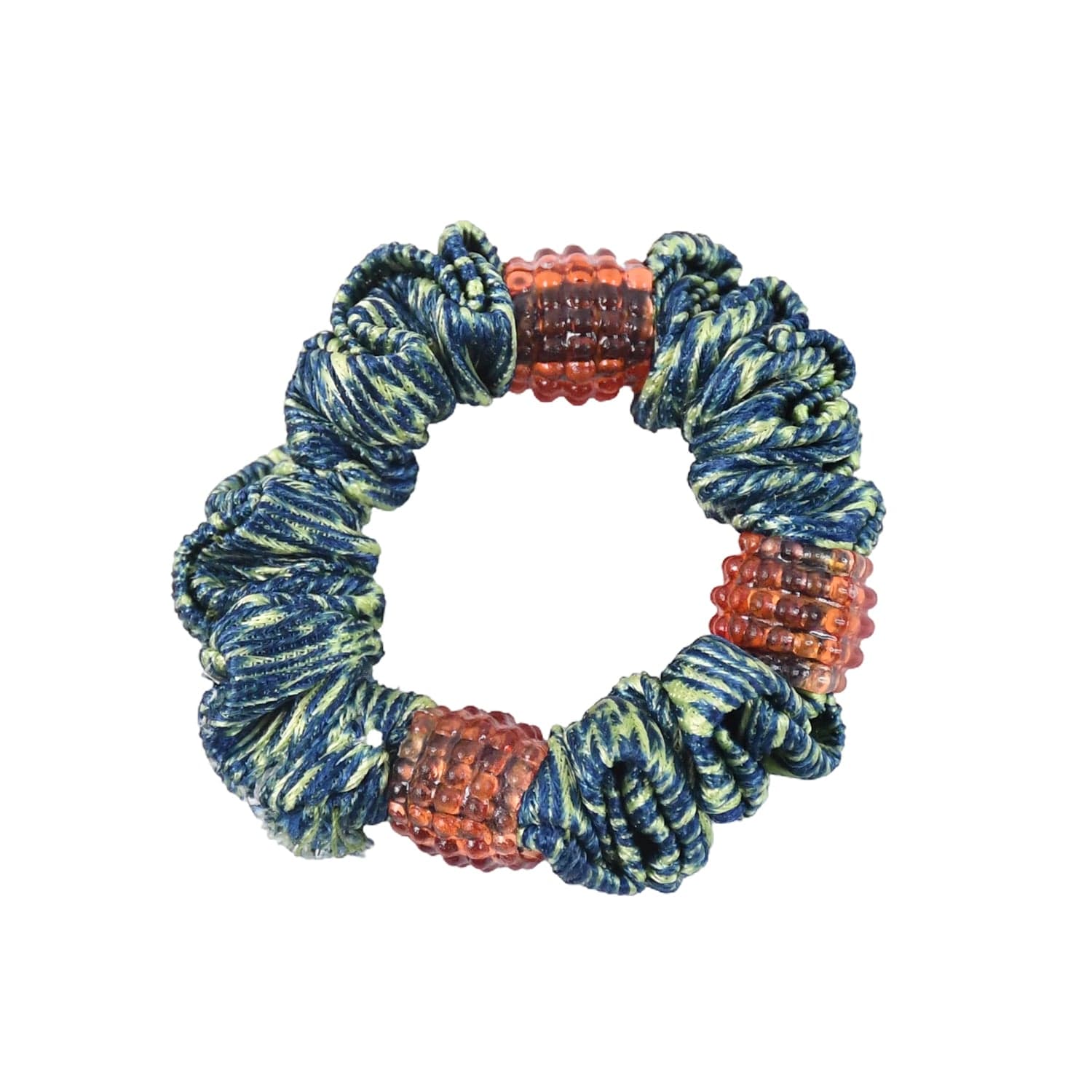 Small Hair Rubber Bands (Pack of 1 / Multicolour / Design), Hair accessories thumbnail 5