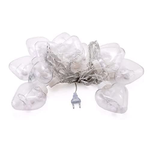 8 Feet 12 Wish Heart Ball String Led Lights With Color Box For Home Decoration ID-3387 thumbnail 4