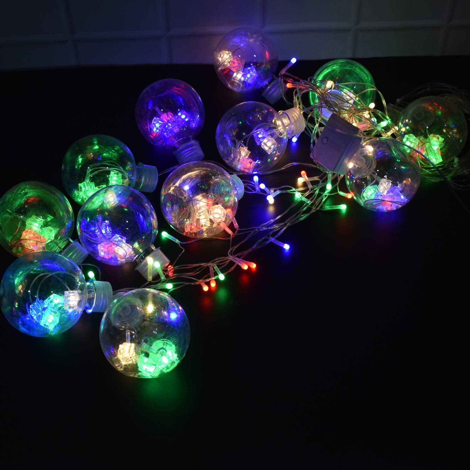 12 Wish Balls Window Curtain String Lights With 8 Flashing Modes Decoration For Home Decoration thumbnail 7
