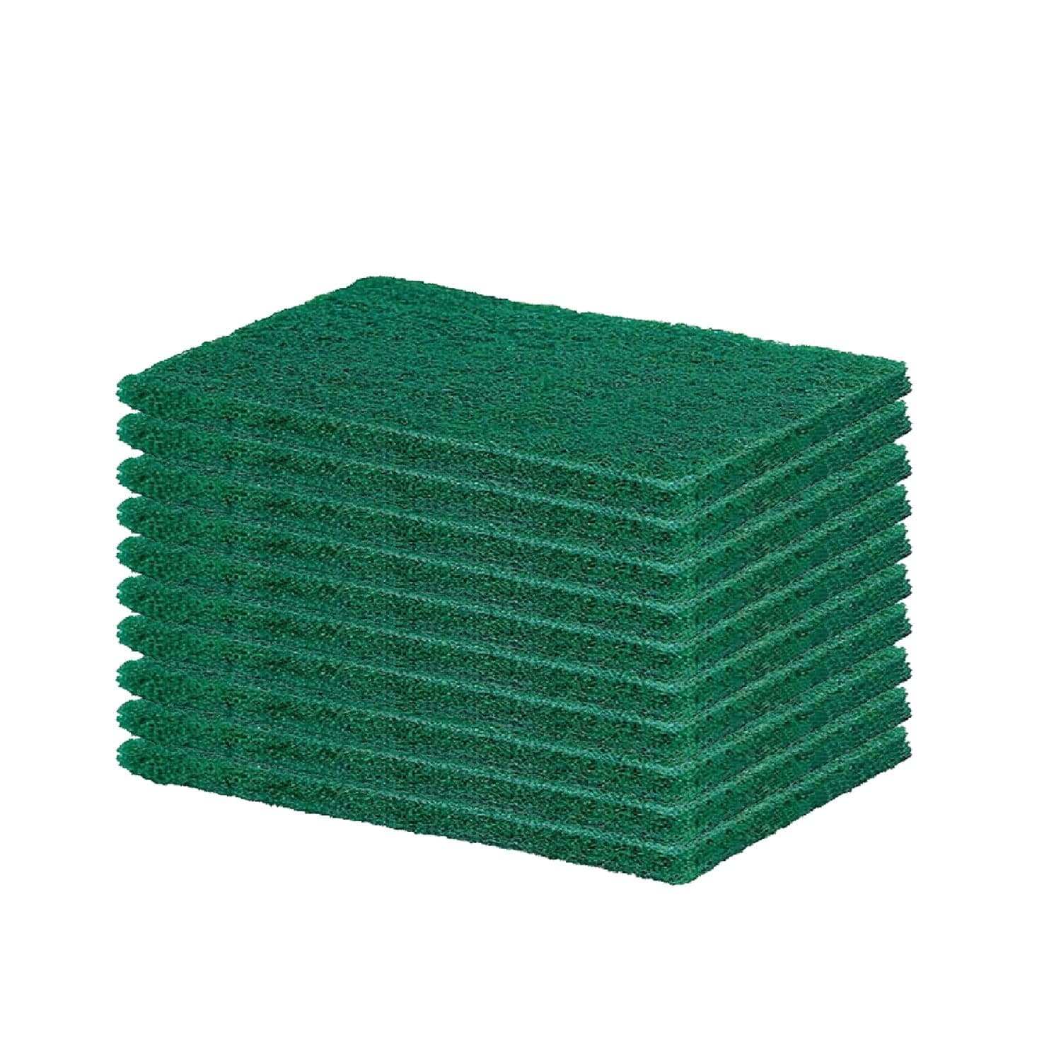 Scrub Sponge Cleaning Pads Aqua Green 10PCS thumbnail 5