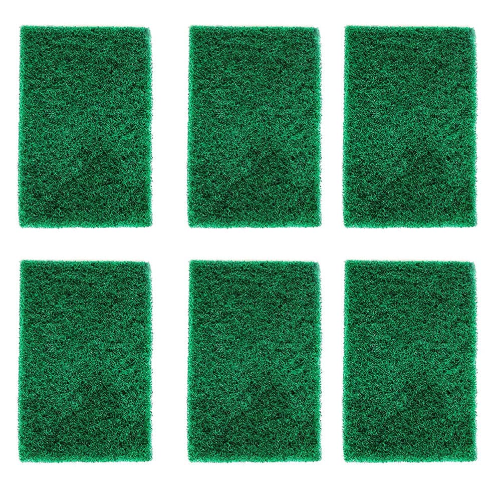 Scrub Sponge Cleaning Pads Aqua Green (Pack Of 6) thumbnail 3