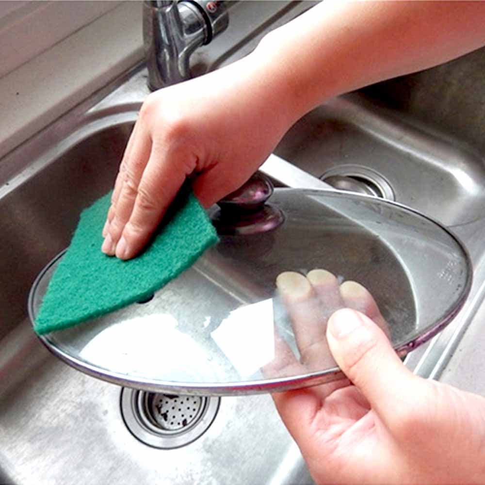 Scrub Sponge Cleaning Pads Aqua Green (Pack Of 6) thumbnail 6
