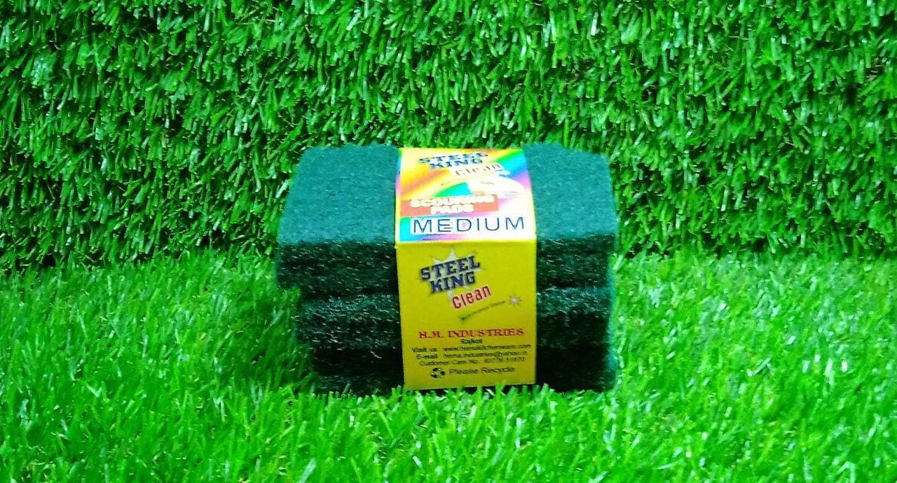 Scrub Sponge Cleaning Pads Aqua Green (Pack Of 6) thumbnail 8