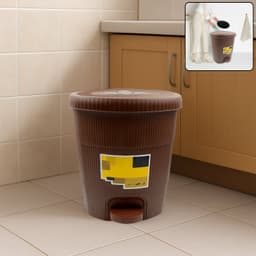 Homeware Dustbin Clean Mini Small Size Plastic Pedal Dustbin Used For Kitchen