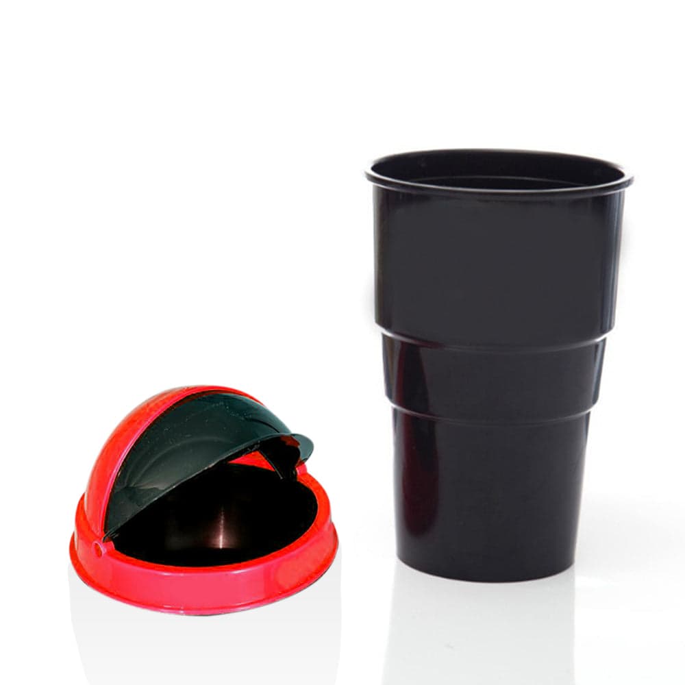 Plastic Car Mini Dustbin / Trash Bin Dust Case Best for Traveling (Multicolour) thumbnail 3