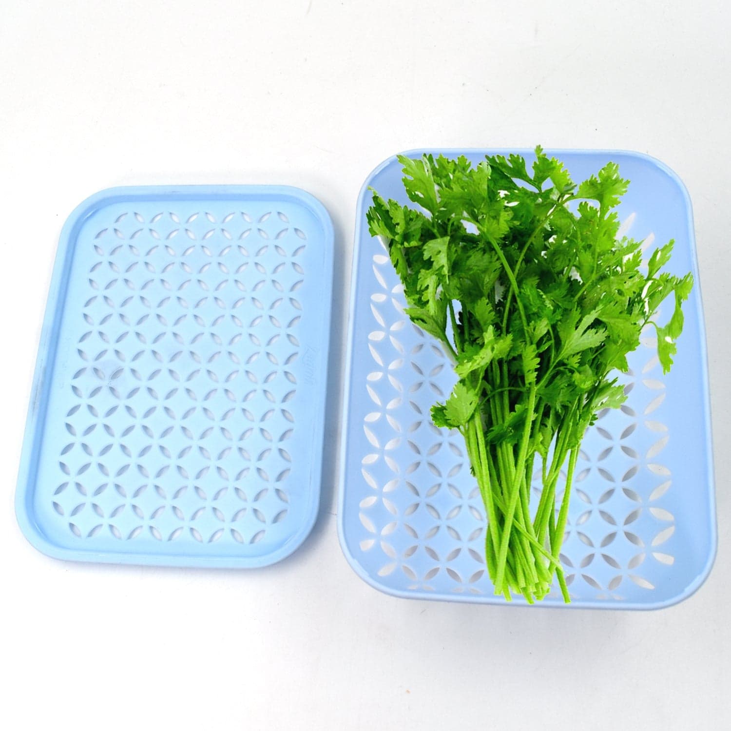 1 Pc Kothmir Basket widely used in all types of household places for holding and storing various kinds of fruits and vegetables etc. thumbnail 3