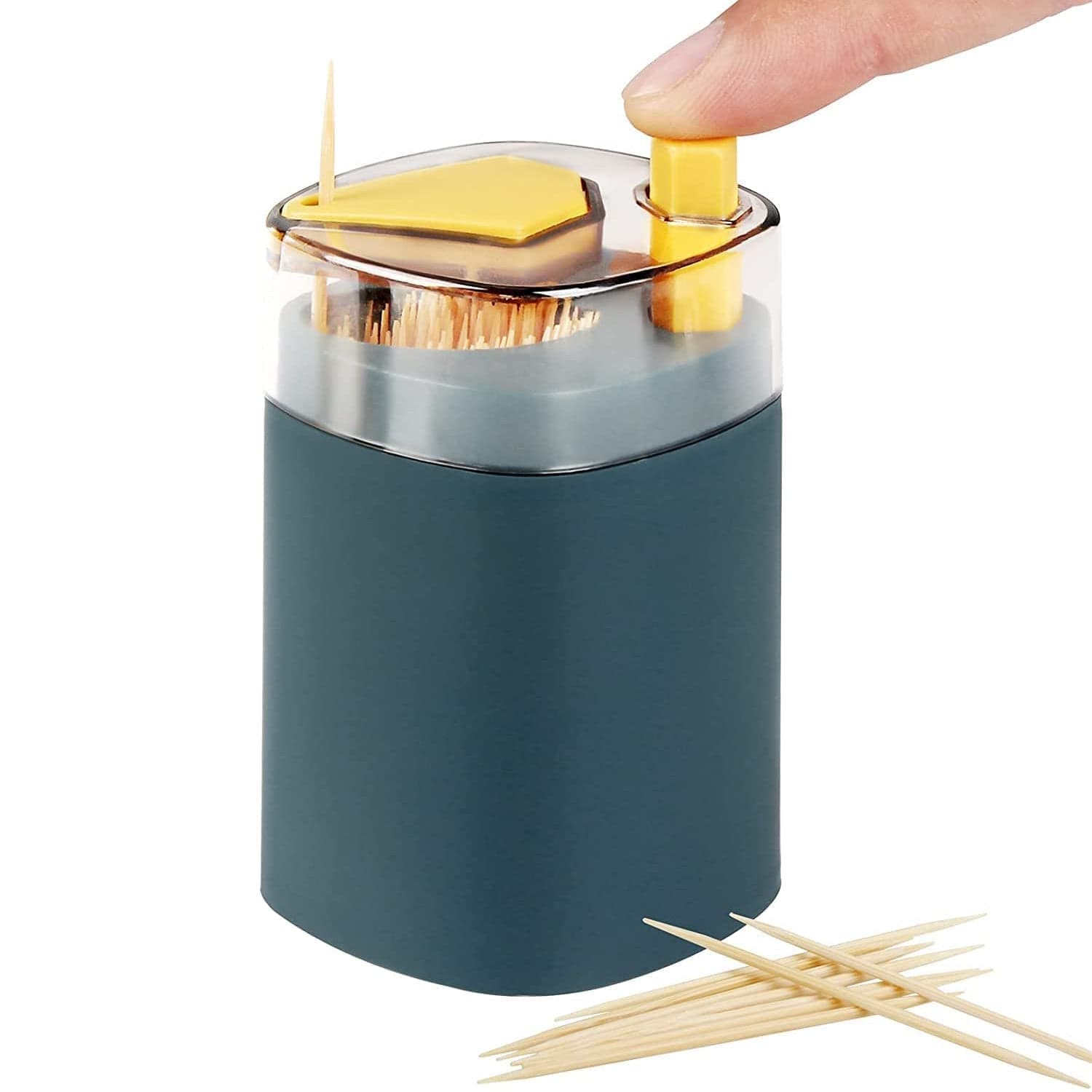 Pop-Up Automatic Toothpick Dispenser of Safe & Novel Storage Container thumbnail 1