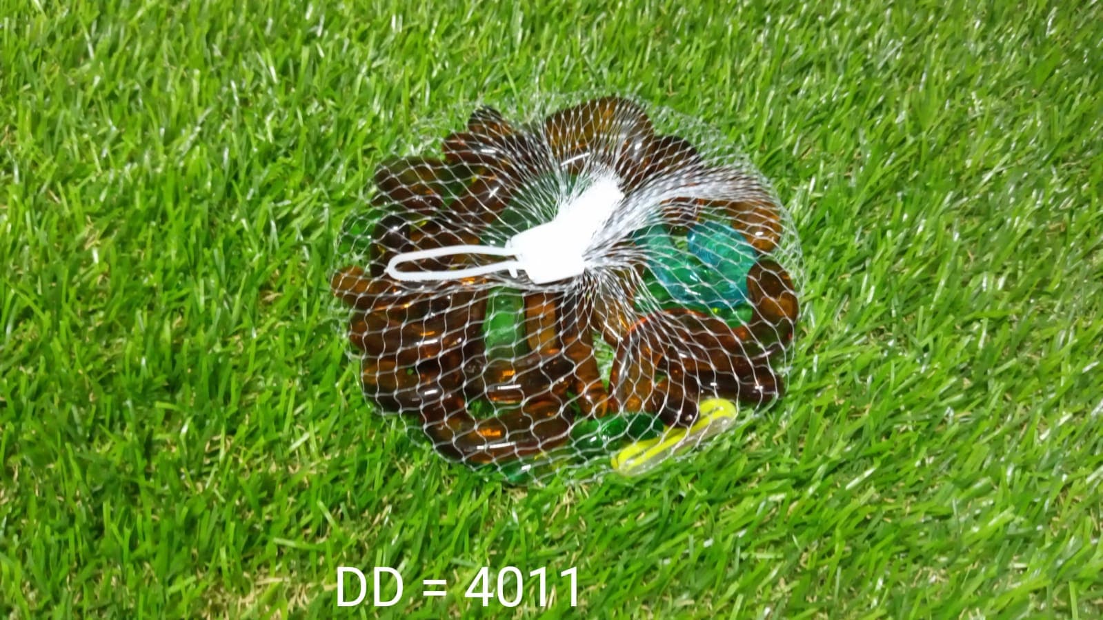 Glass Gem Stone, Flat Round Marbles Pebbles For Vase Fillers, Attractive Pebbles For Aquarium Fish Tank ID 4011 thumbnail 8