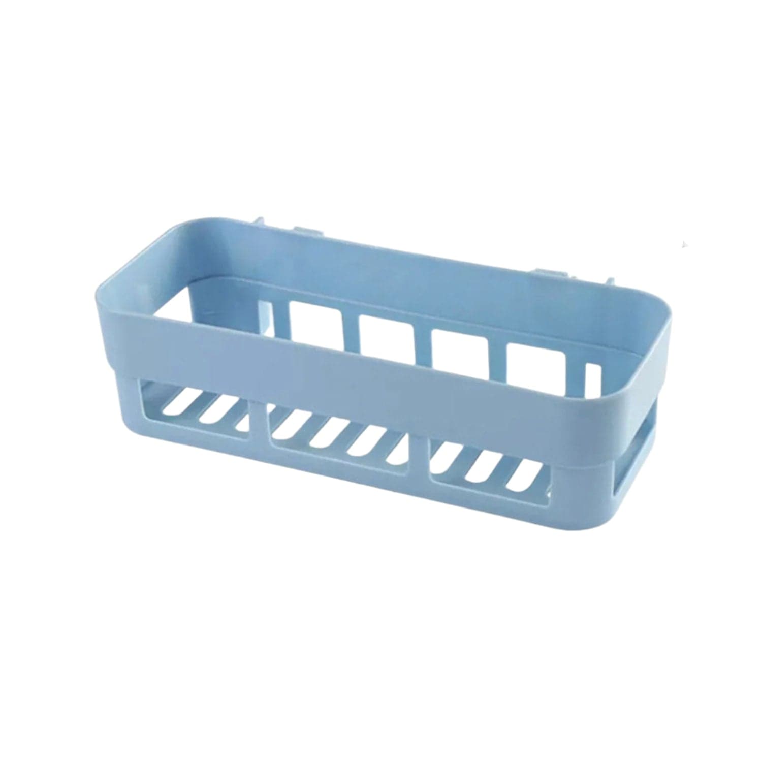ABS Plastic Shower Corner Caddy Basket Shelf Rack with Wall Mounted Suction Cup for Bathroom Kitchen thumbnail 5