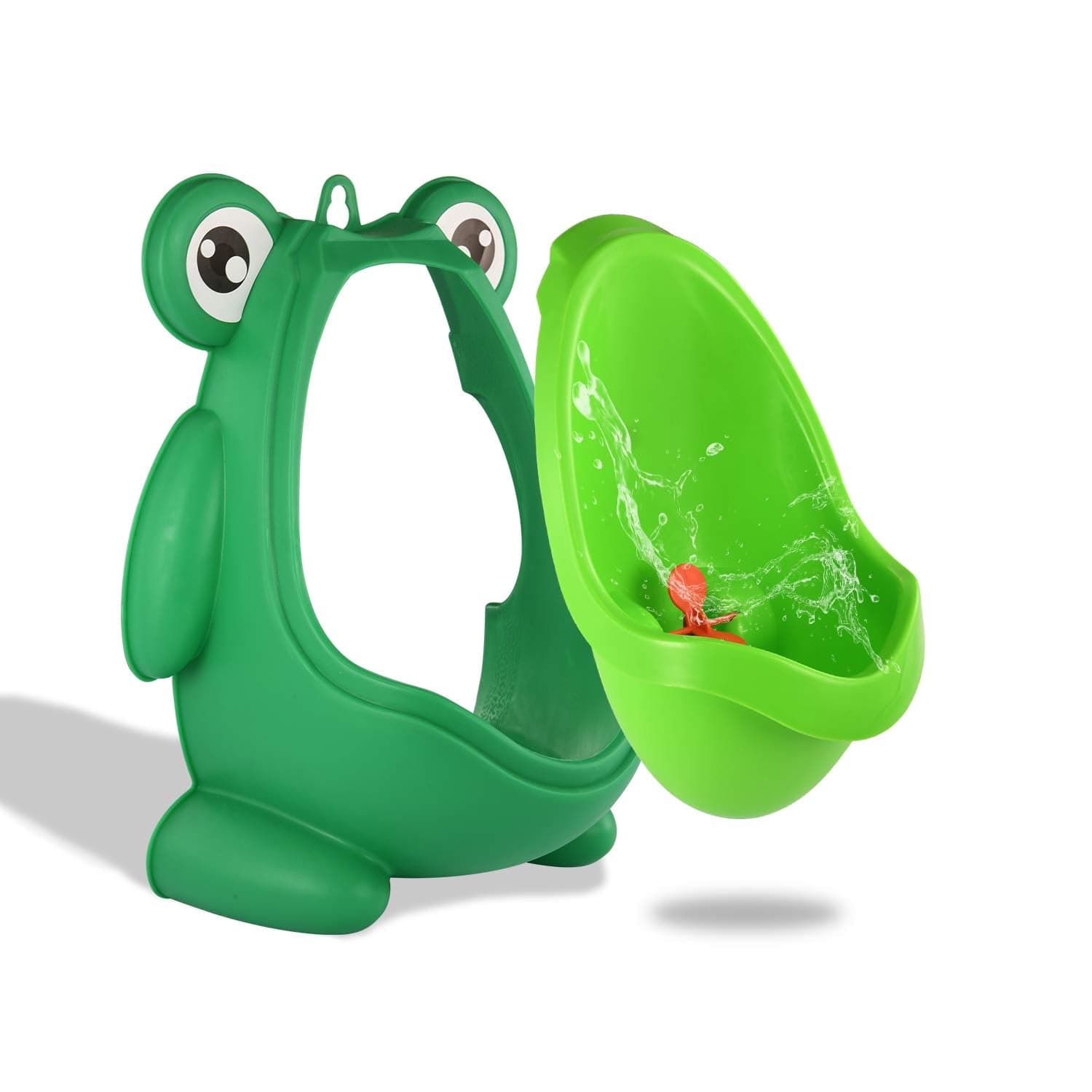 Cute Frog Standing Potty Training Urinal for Boys - Toilet with Funny Aiming Target thumbnail 6